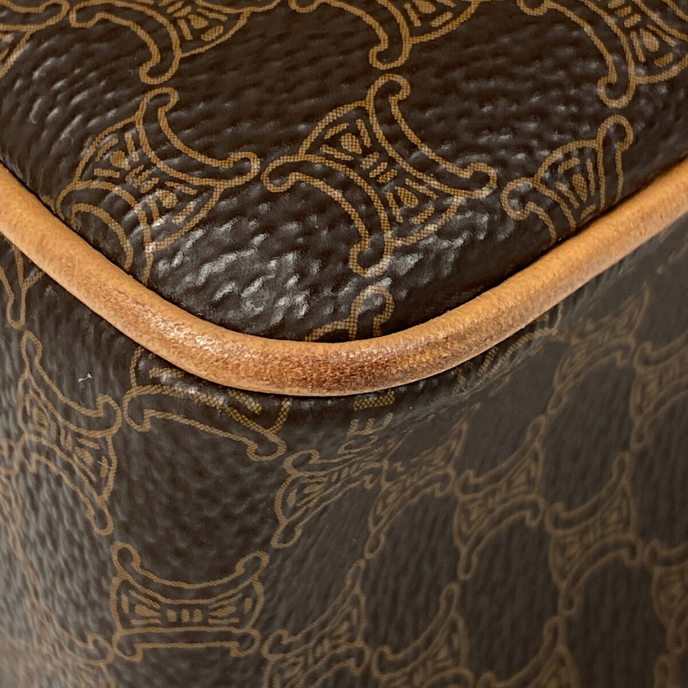 Celine Macadam Pattern Diagonal Leather Shoulder … - image 3